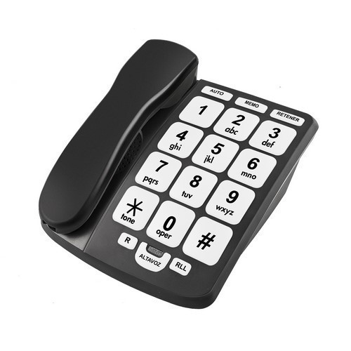 TELEFONO KUKEN 33653 NEGRO TECLAS GRANDES